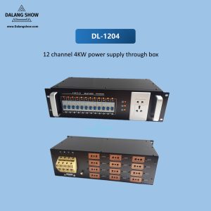 DL-1204 12 Way 4kw power supply through box