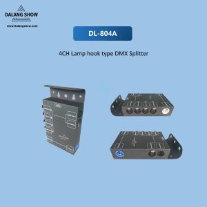 DL-804A 4-Port Lamp hook type DMX Splitter