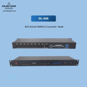 DL-608 8-Port ArtNet-DMX512 Converter Node