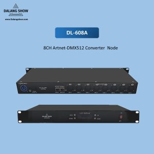 DL-608A 8-Port ArtNet-DMX512 Converter Node