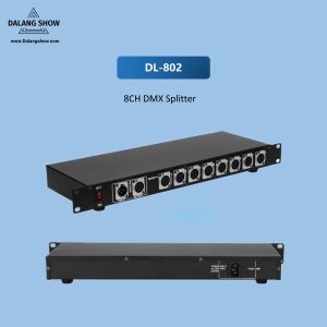 DL-802 8-Port Opto-Isolated DMX Splitter