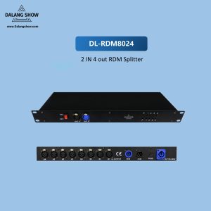 DL-RDM8024  2 IN 4 out RDM Splitter