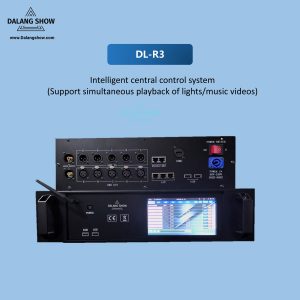DL-R3 5-Port Intelligent central control system (Support simultaneous playback of lights/music videos)