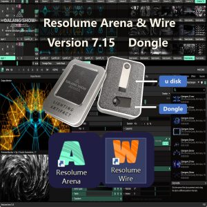 Resolume Arena & Wire Version 7.15 Software Dongle
