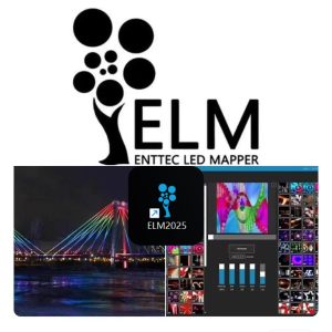 Enttec LED Mapper (ELM2025) LED pixel mapping software -free sharing