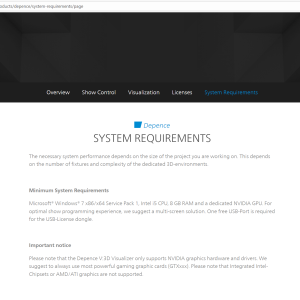 Depence R4 System Requirements