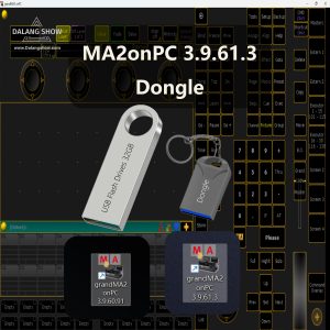 MA2onPC v3.9.61.3 Software Dongle: Can artnet 256 universe