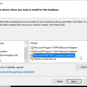 How to create a loopback network adapter on a computer