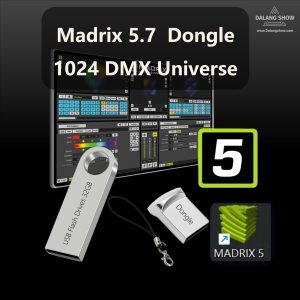 Madrix 5.7 Version Dongle – 1024 DMX Universe – 524288 Channel