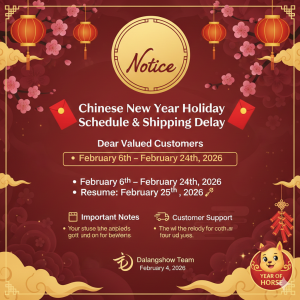 Notice: Chinese New Year Holiday Schedule & Shipping Delay